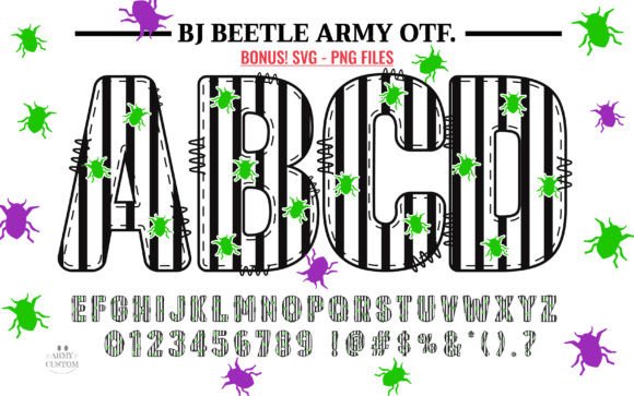 Beetle Army: A Playful Display Font with Editorial Charm