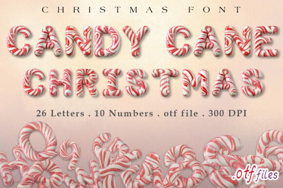 Candy Cane Christmas Font: A Marketer’s Look at the Holiday Typeface