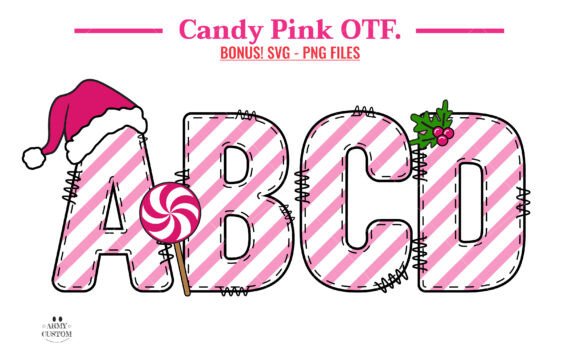 Candy Pink Font: A Playful Typeface for Small Business Branding