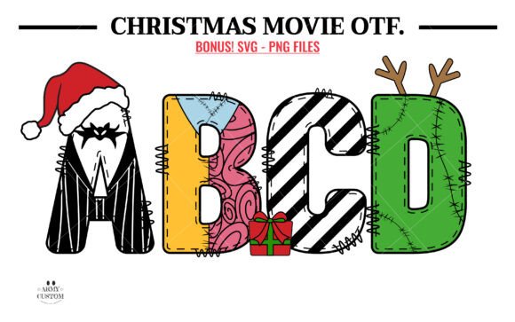 Christmas Movie Bundle: A Playful Font for Festive Branding