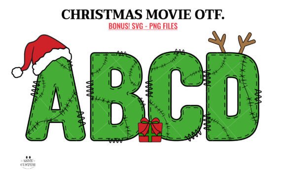 Christmas Movie Font: A Playful Typeface for Holiday Web Design