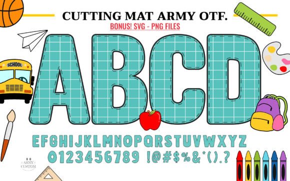 Cutting Mat Army Font: A Marketer's Campaign Workhorse