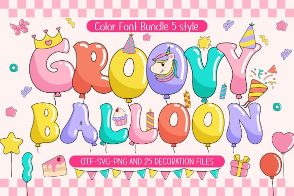 Groovy Balloon: A Bold, Playful Typeface