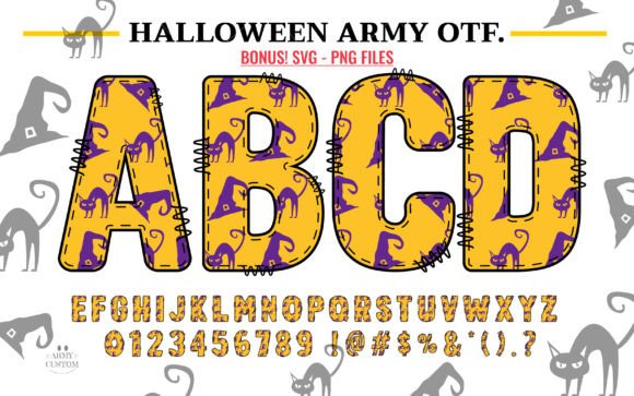 Halloween Army: A Display Font with Editorial Charm