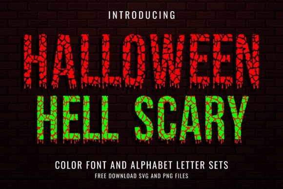 Halloween Hell Scary: A Blood-Drenched Font for Campaigns