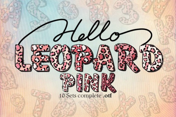Pink Leopard: A Campaign Font That Carries a Message
