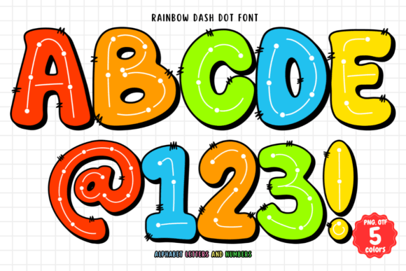 Rainbow Dash Dot Font Review