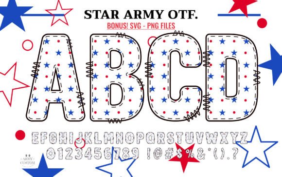 Star Army Font: Bold Branding for Small Businesses
