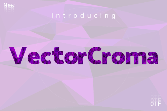 Vector Croma: A Bold Color Font