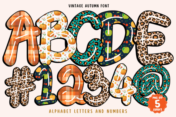 Vintage Autumn: A Display Typeface for Warm Digital Branding